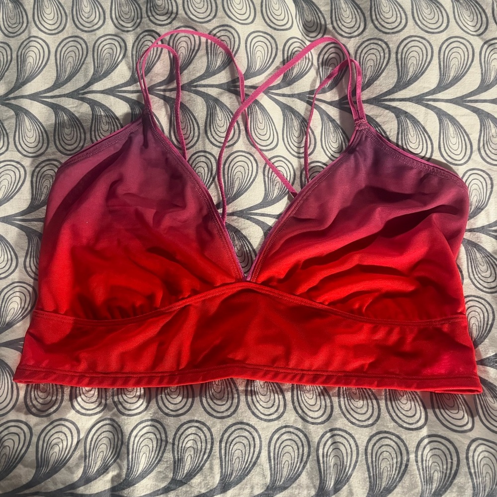 Parade strappy longline bralette